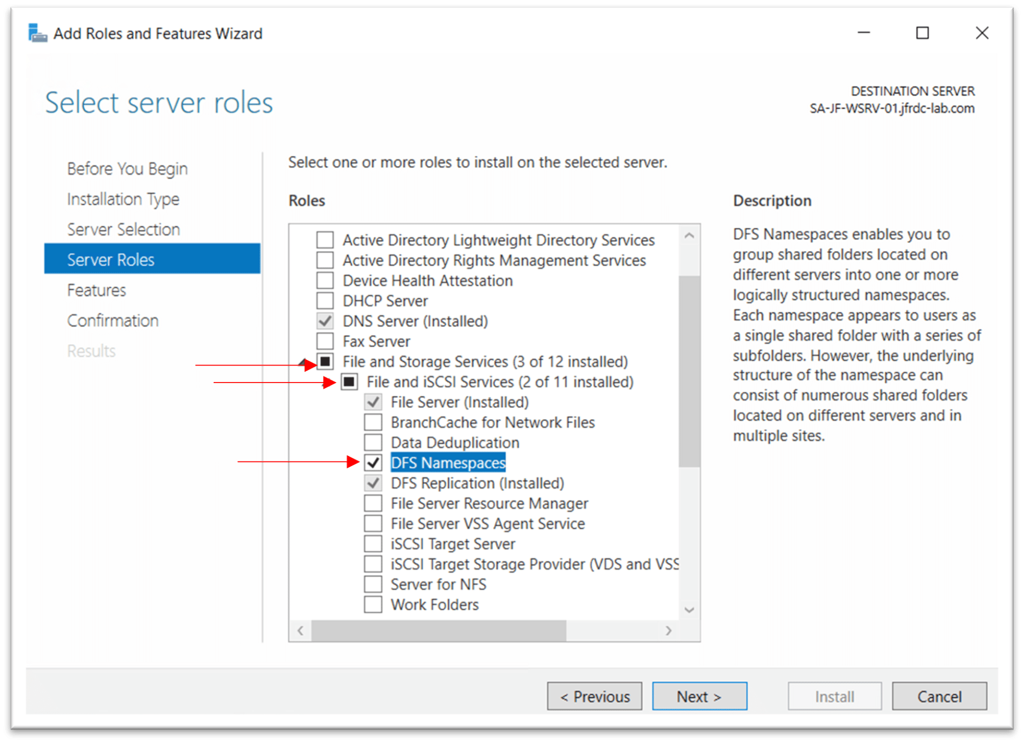 Implementing DFS (Distributed File System) - Server Academy