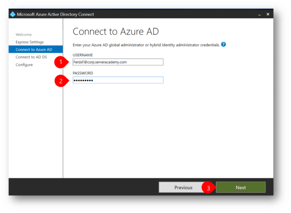 Syncing your On-Premise Users to Azure Active Directory. - Server Academy