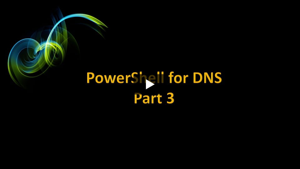 powershell get dns domain name