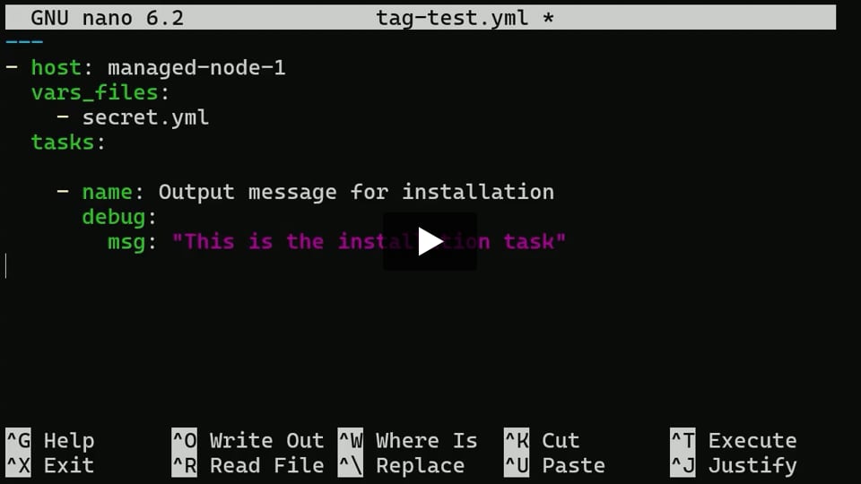 Ansible Conditional Statements Server Academy